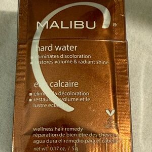 Malibu Hard Water Hair Remedy 12 New Sealed Packets Healthy Hair